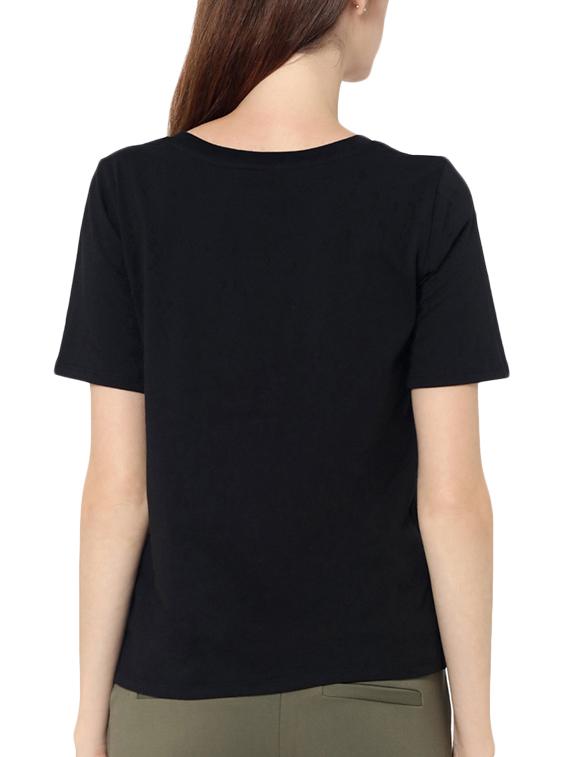 round neck graphic print tee - 15990119 - Standard Image - 2