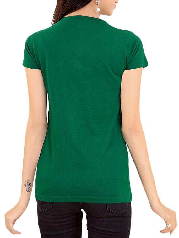 round neck graphic print tee - 15990122 - Standard Image - 2