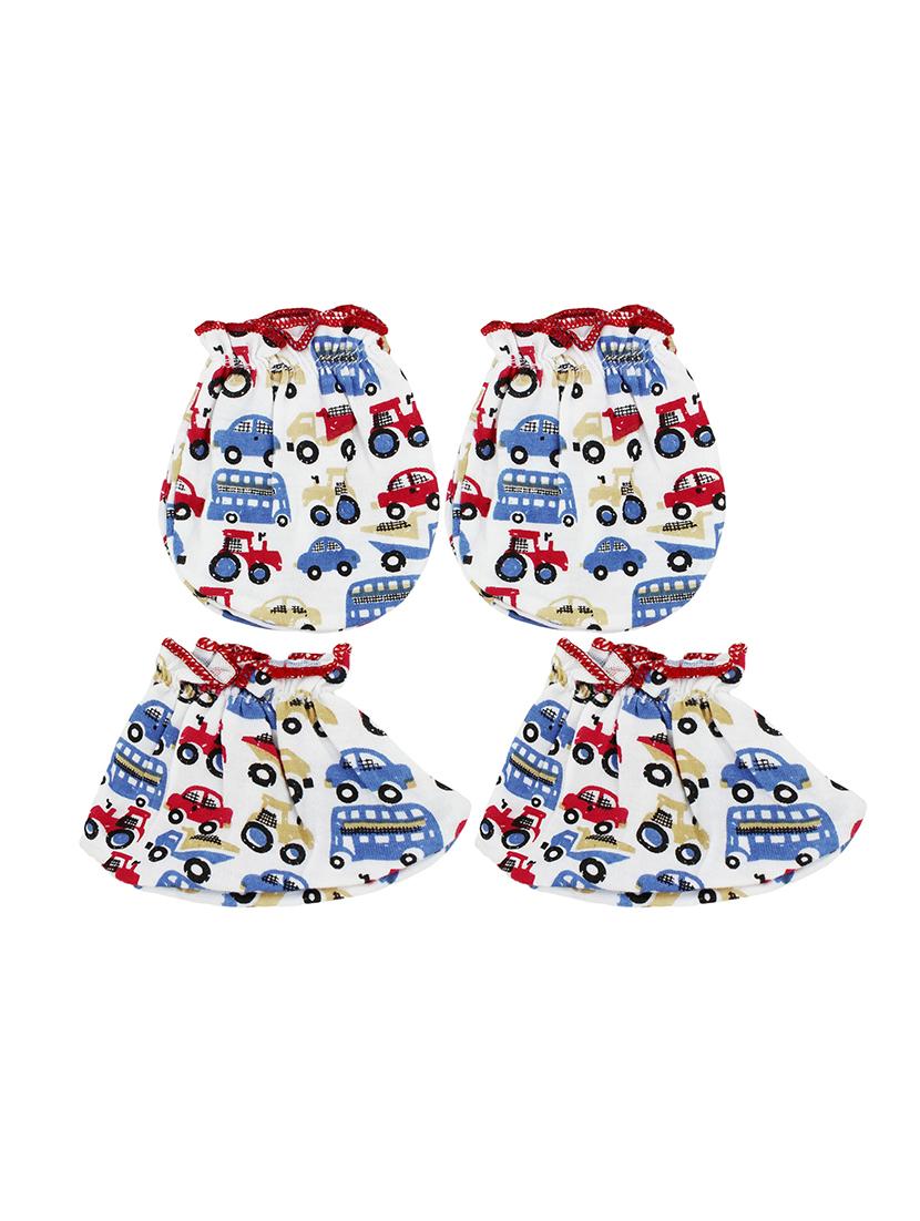 cotton cap ,gloves and socks combo - 15998196 - Standard Image - 2