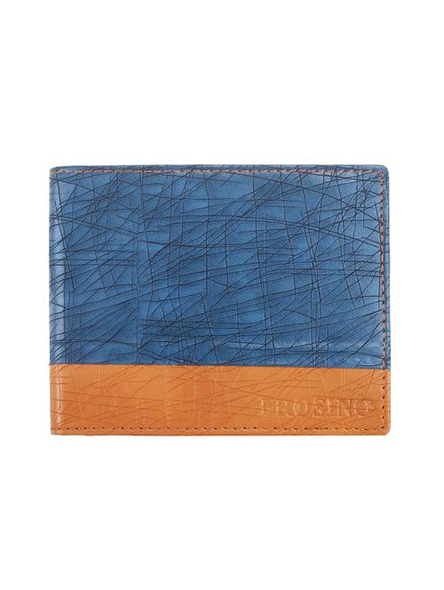bluetan leatherette wallet - 15999400 -  Standard Image - 0