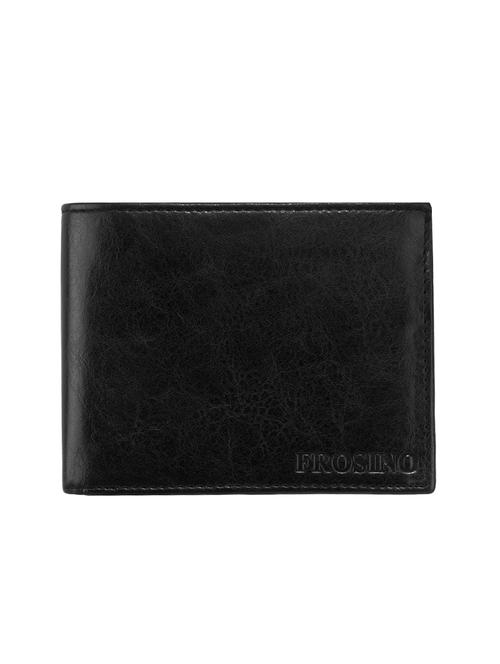 black leatherette wallet - 15999403 - Standard Image - 0