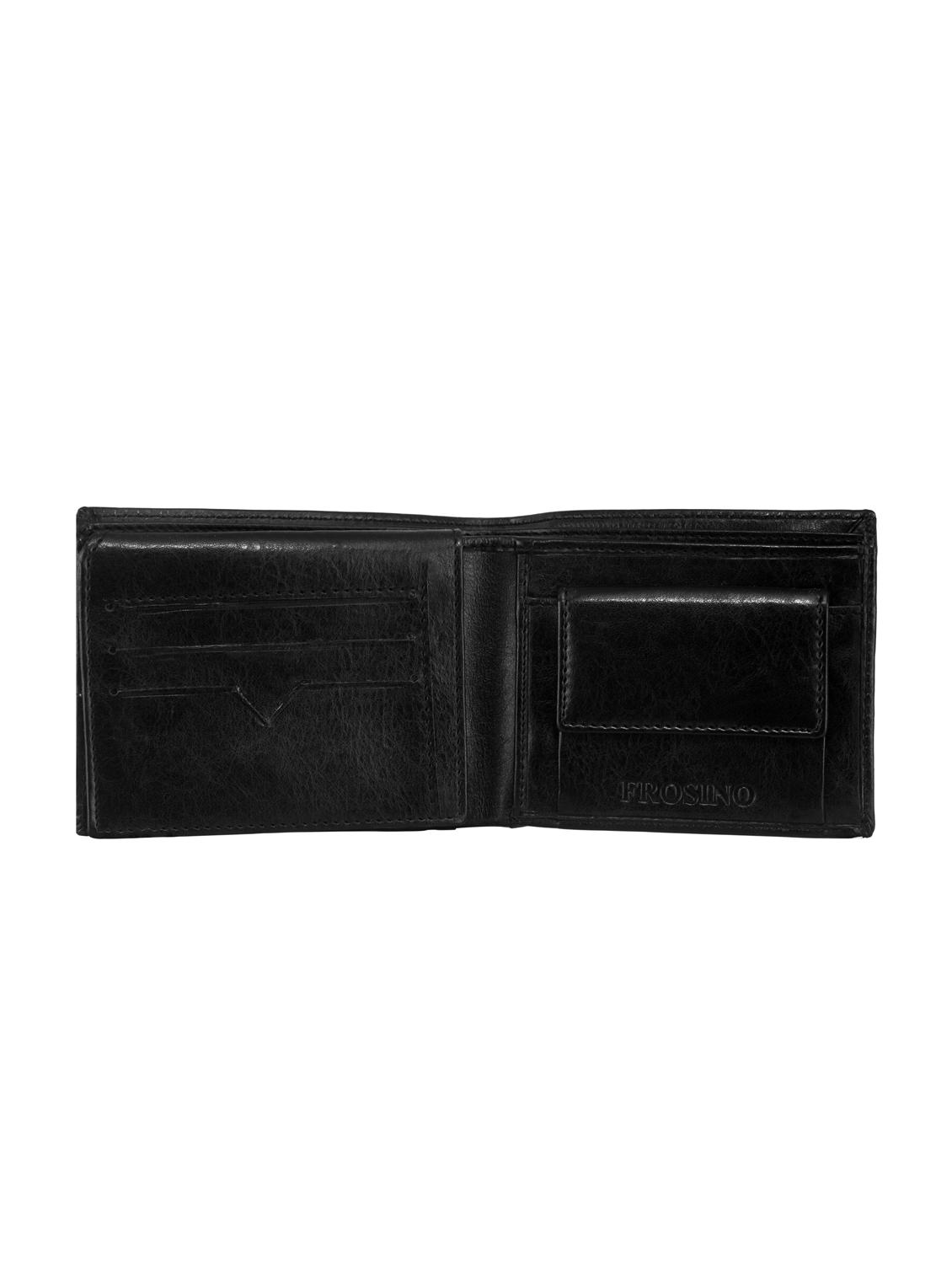 black leatherette wallet - 15999403 - Standard Image - 2