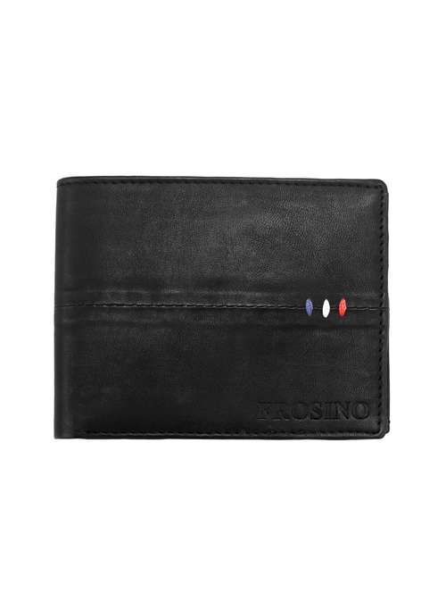 black leatherette wallet - 15999404 -  Standard Image - 0