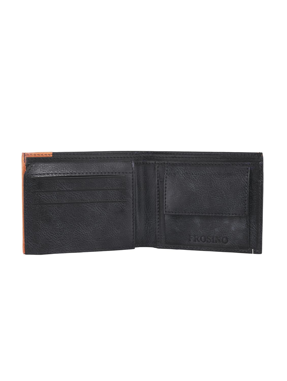 black leatherette wallet - 15999405 - Standard Image - 2