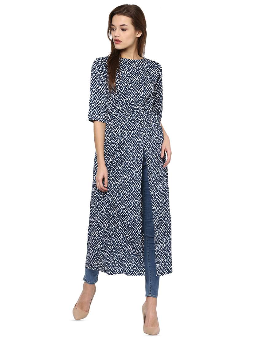 women's front slit kurta