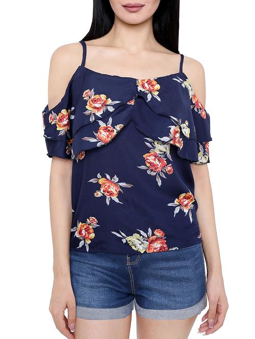 women's layered shoulder strap top - 16003115 -  Standard Image - 0