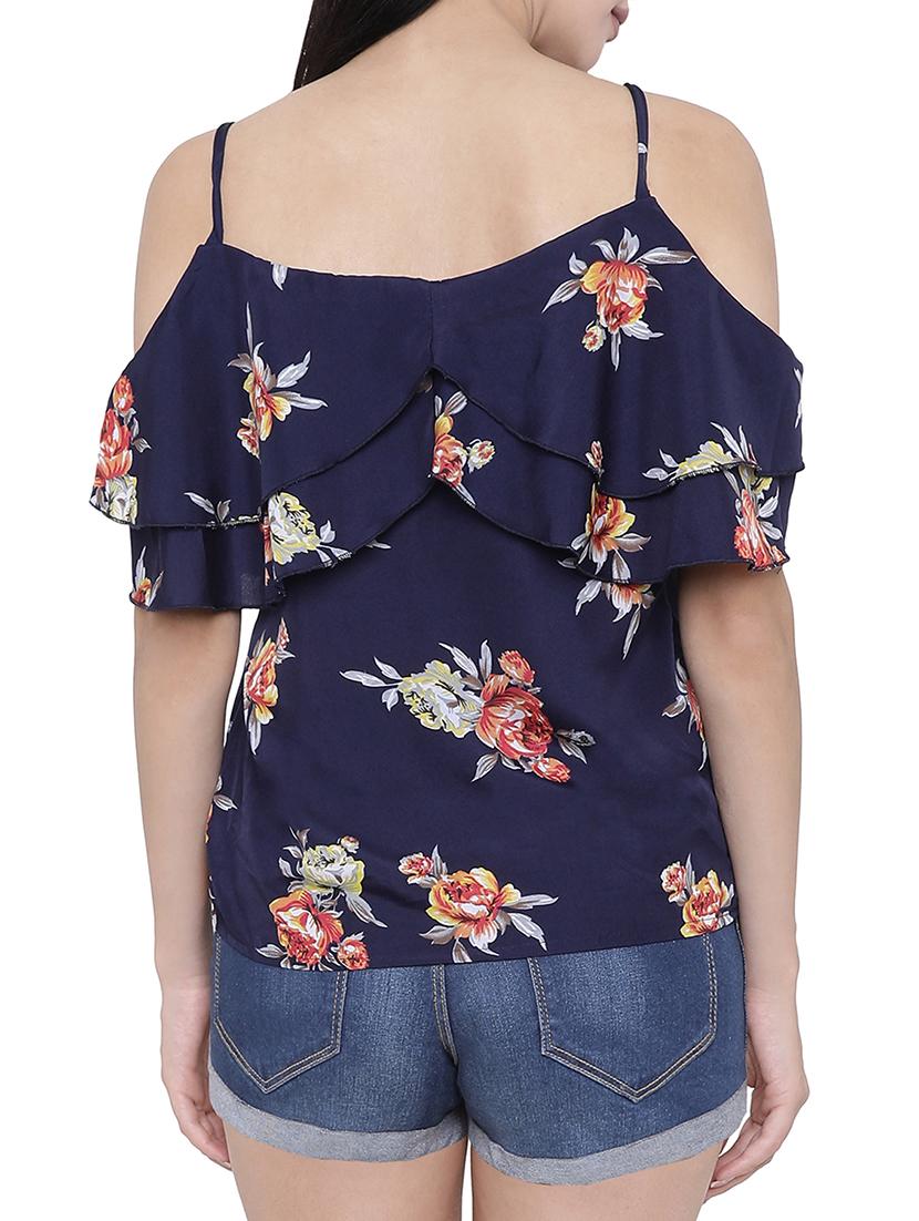 women's layered shoulder strap top - 16003115 - Standard Image - 2