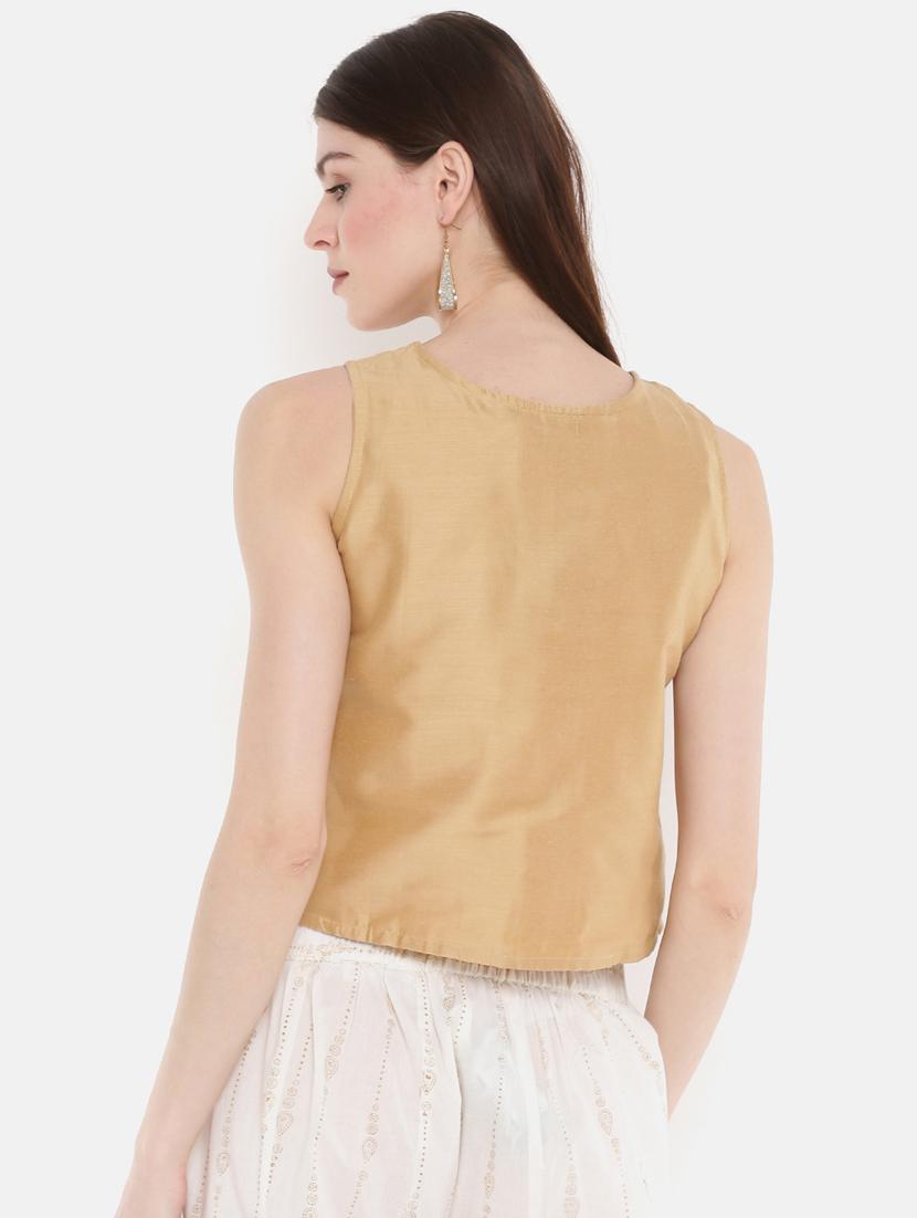 solid embroidered blouse - 16004424 - Standard Image - 2