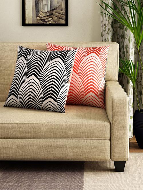 set of 2 16" x 16" square cushion covers - 16007218 -  Standard Image - 0