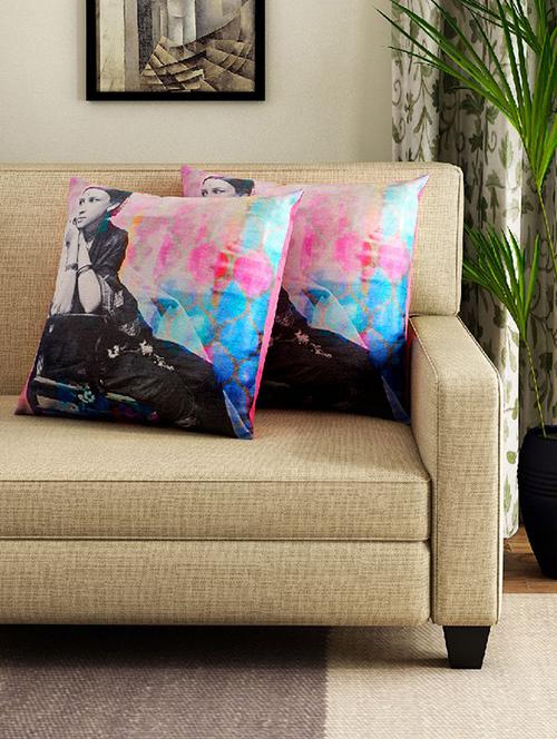 set of 2 16" x 16" square cushion covers - 16007247 - Standard Image - 0