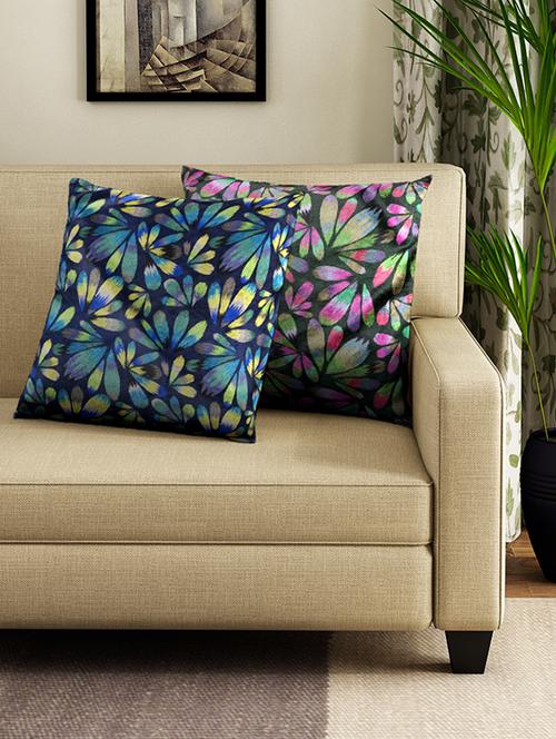 set of 2 16" x 16" square cushion covers - 16010606 - Standard Image - 0