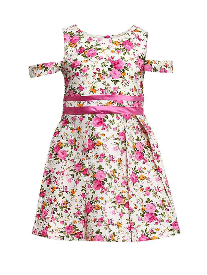 pink cotton frock