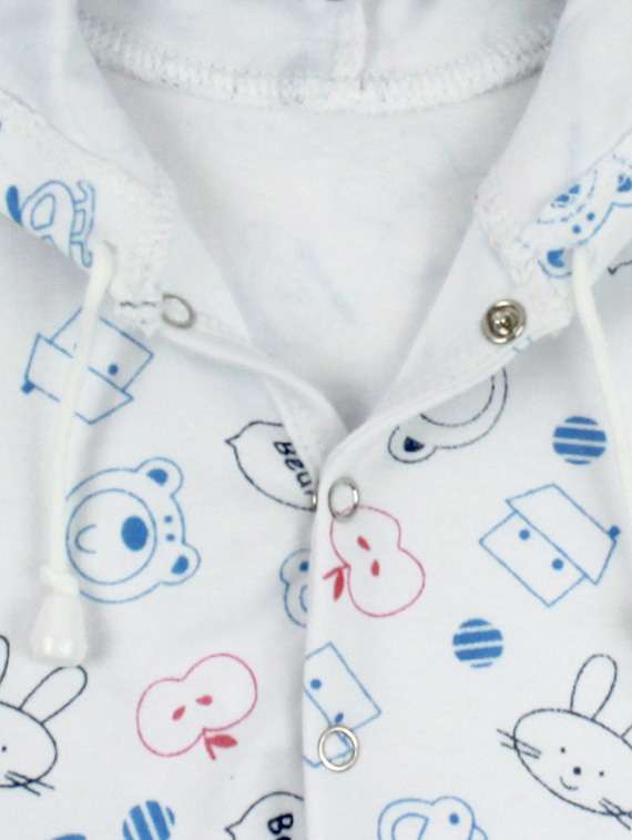 white cotton romper - 16013976 -  Standard Image - 2