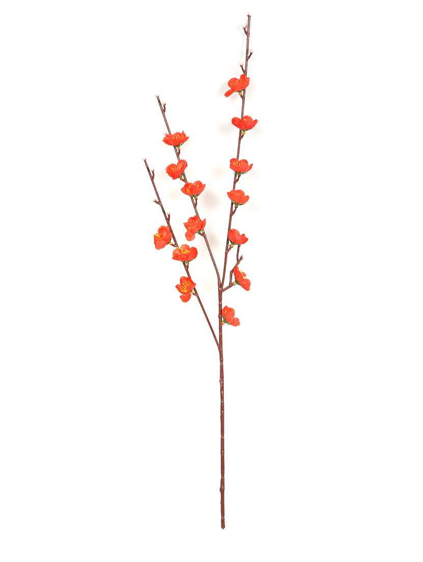 aapno rajasthan plastic orange artificial flowers - 16016452 -  Standard Image - 2