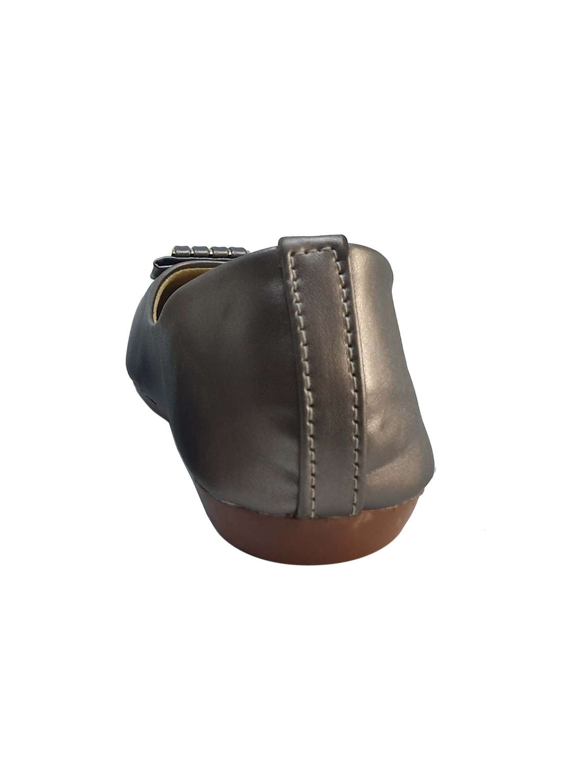 grey slip on ballerinas - 16022877 -  Standard Image - 2