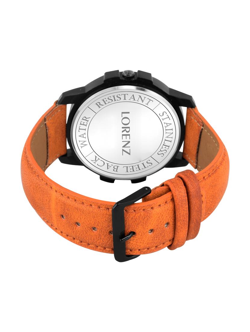 lorenz mk-2020w round dial analog watch - 16047128 - Standard Image - 2