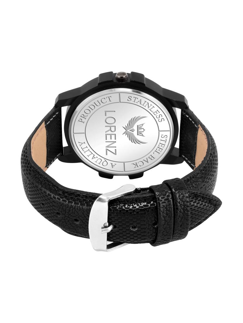 lorenz mk-2026w round dial analog watch - 16047134 - Standard Image - 2