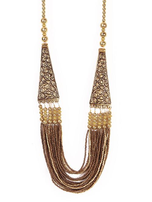 women ethnic daily wear designer necklace - 16053478 - Standard Image - 0