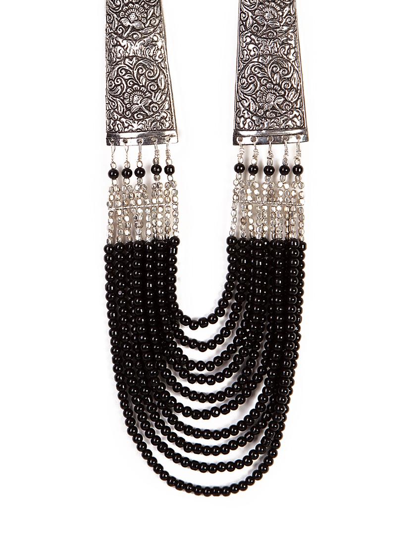 women ethnic daily wear designer necklace - 16053481 - Zoom Image - 0