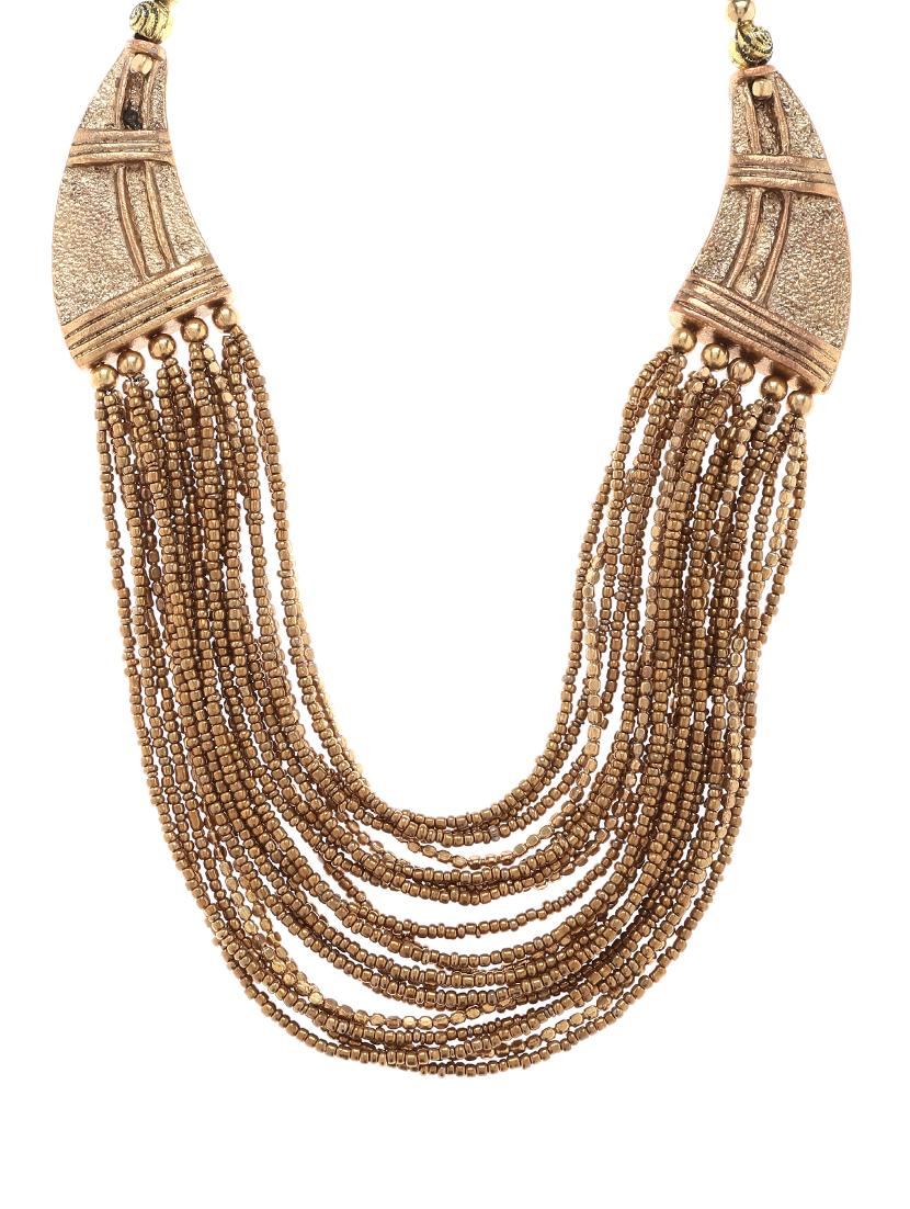women ethnic daily wear designer necklace - 16053495 - Zoom Image - 0