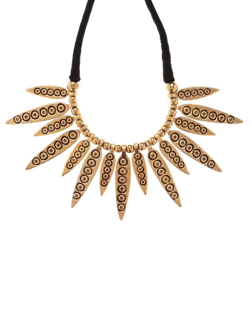 women ethnic daily wear designer necklace - 16053497 - Zoom Image - 0