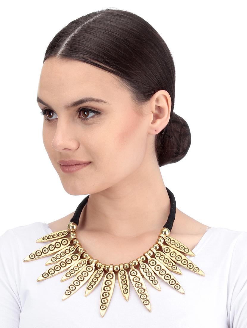 women ethnic daily wear designer necklace - 16053497 - Standard Image - 2