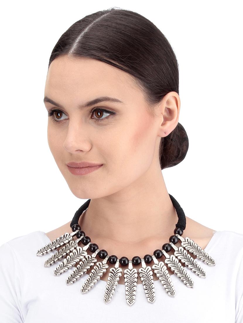 women ethnic daily wear designer necklace - 16053498 - Standard Image - 2
