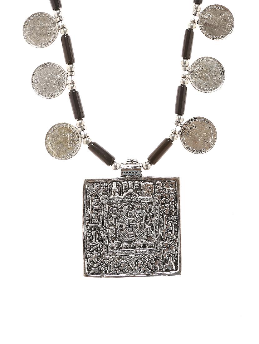  women ethnic daily wear designer necklace - 16053500 -  Zoom Image - 0