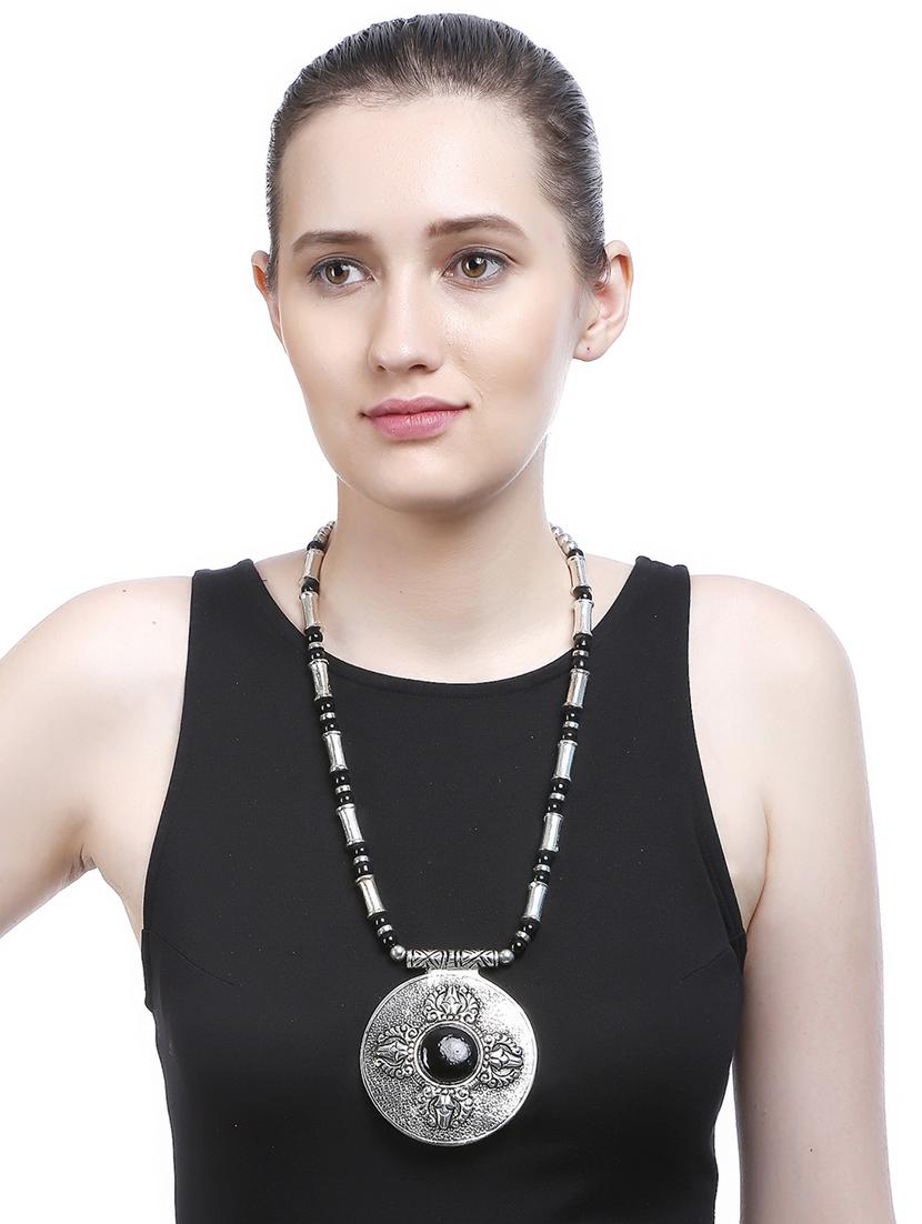 women ethnic daily wear designer necklace - 16053508 - Standard Image - 2