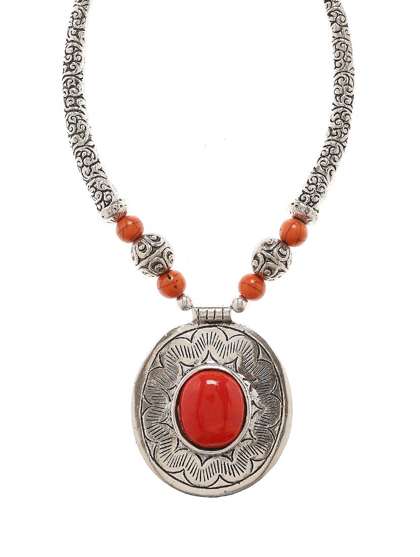 women ethnic daily wear designer necklace - 16053512 - Zoom Image - 0
