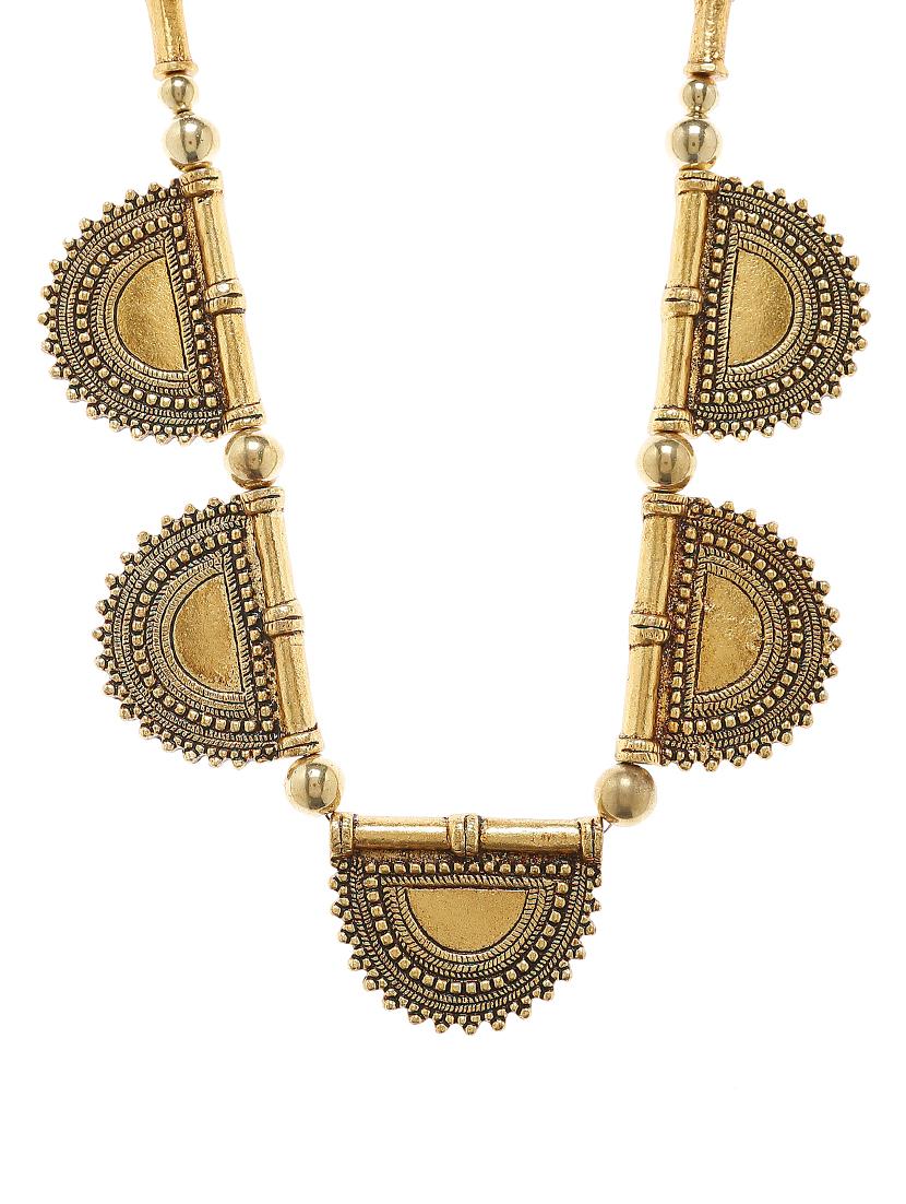 women ethnic daily wear designer necklace - 16053514 - Zoom Image - 0