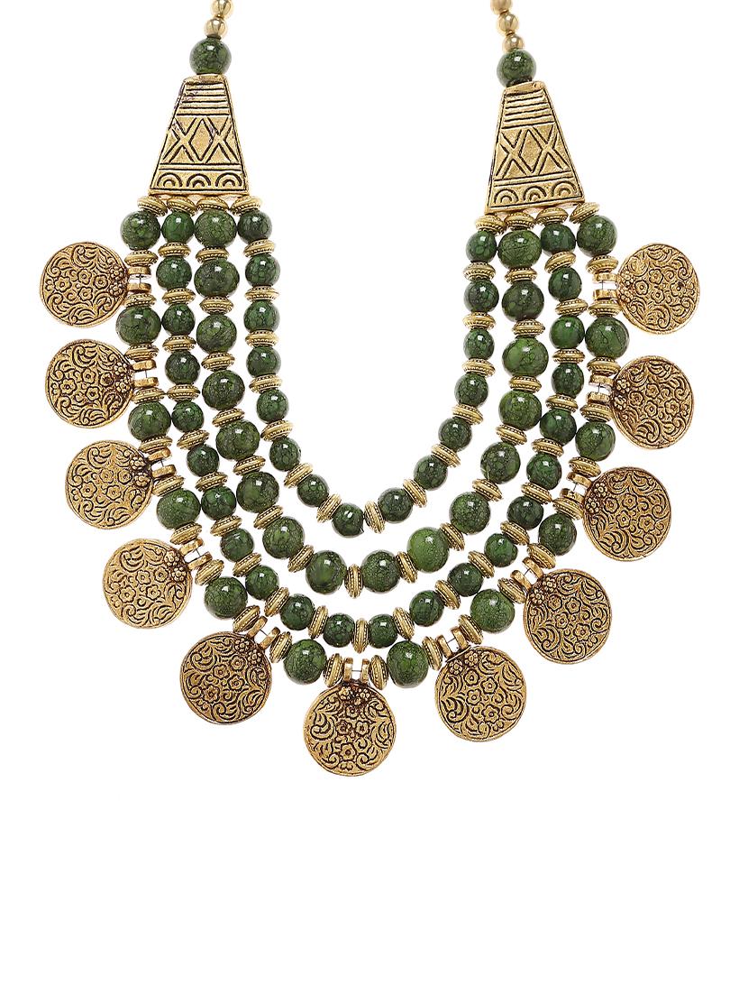 women ethnic daily wear designer necklace - 16053530 - Zoom Image - 0