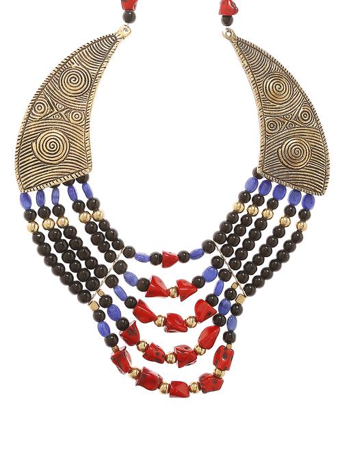 women ethnic daily wear designer necklace - 16053532 - Standard Image - 0