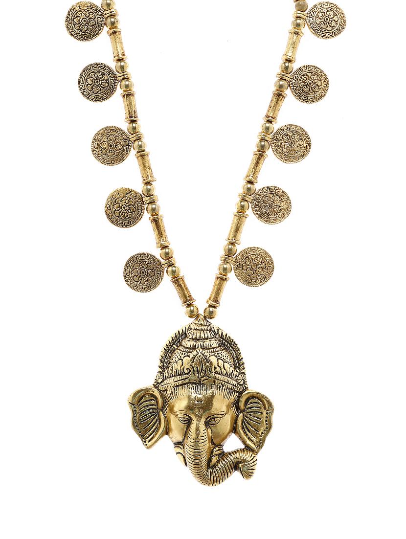  women ethnic daily wear designer necklace - 16053537 -  Zoom Image - 0