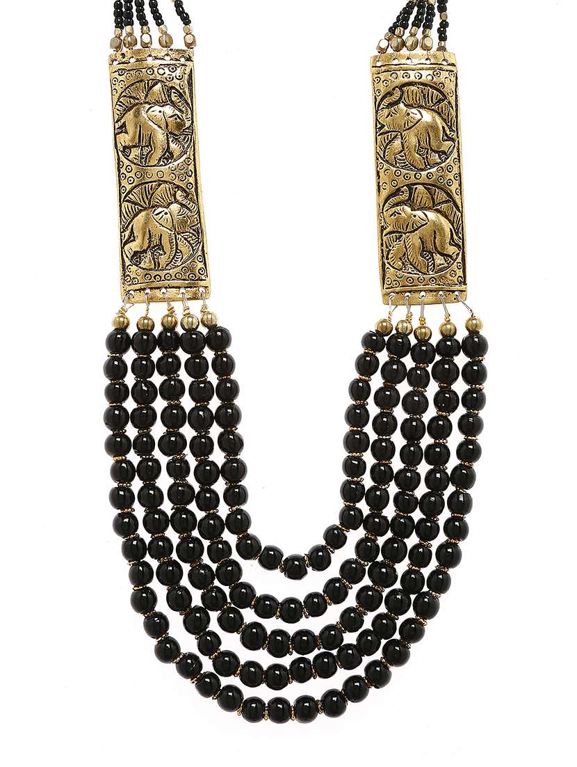  women ethnic daily wear designer necklace - 16053539 -  Zoom Image - 0