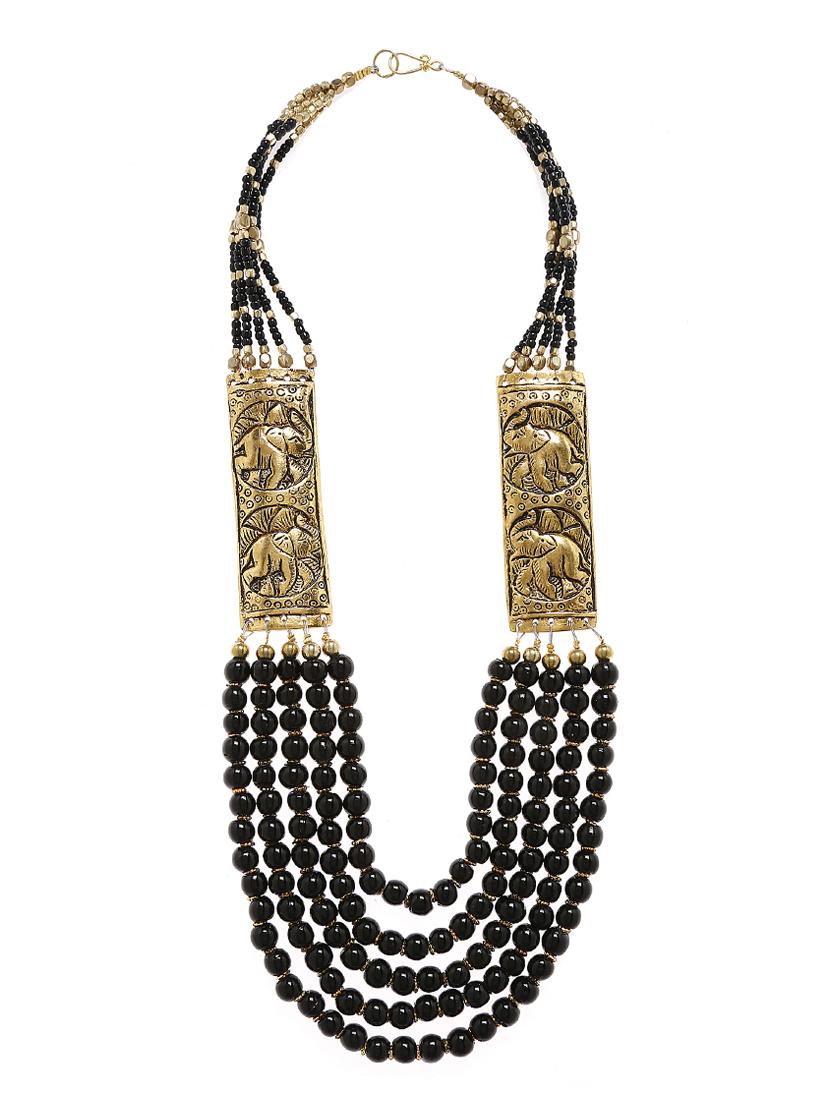 women ethnic daily wear designer necklace - 16053539 - Standard Image - 2