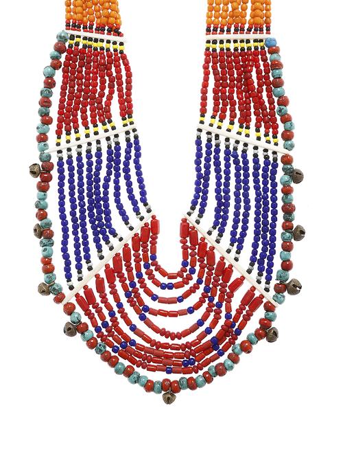 women ethnic daily wear designer necklace - 16053546 - Standard Image - 0