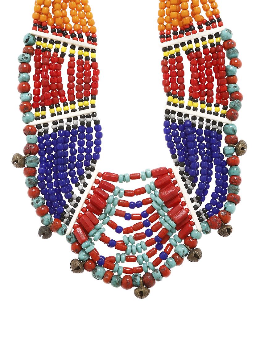  women ethnic daily wear designer necklace - 16053549 -  Zoom Image - 0