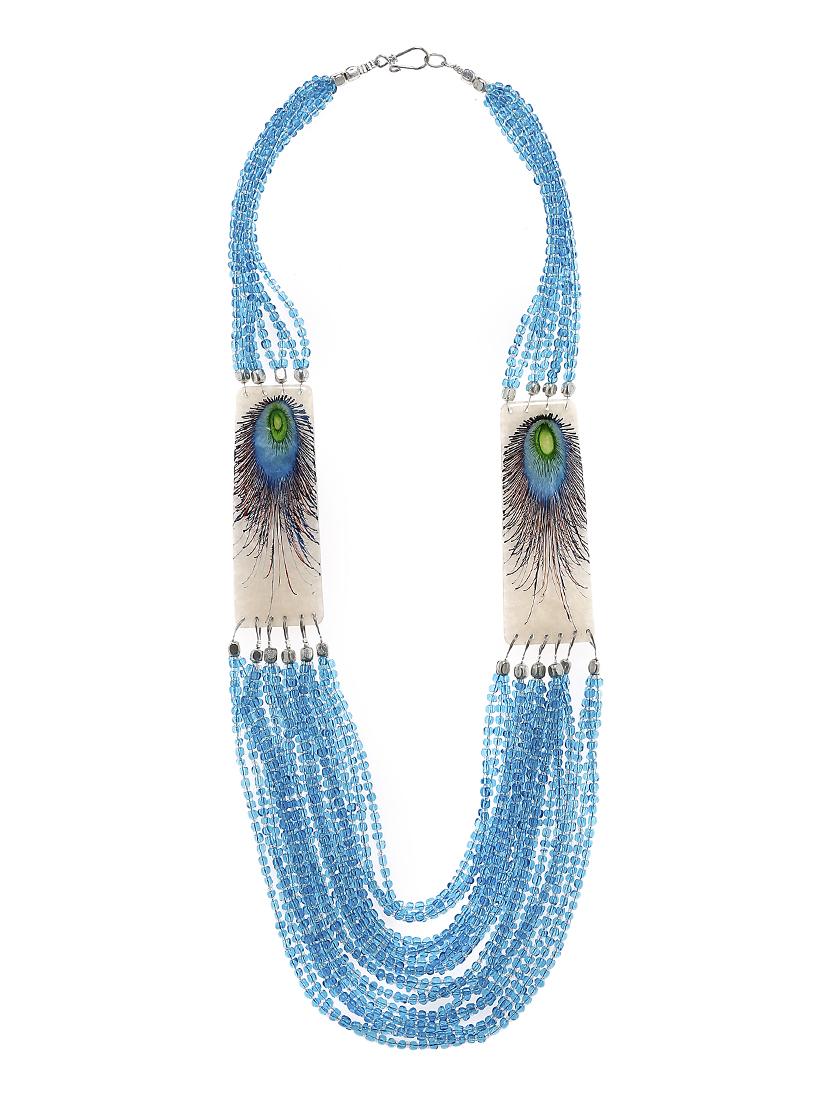  women ethnic daily wear designer necklace - 16053555 -  Zoom Image - 0