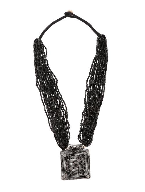 women ethnic daily wear designer beaded necklace - 16053570 - Standard Image - 0