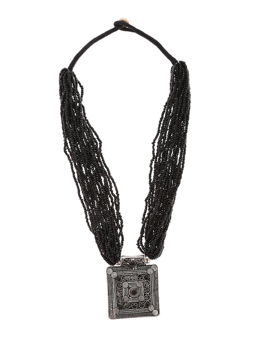 women ethnic daily wear designer beaded necklace - 16053570 - Zoom Image - 0