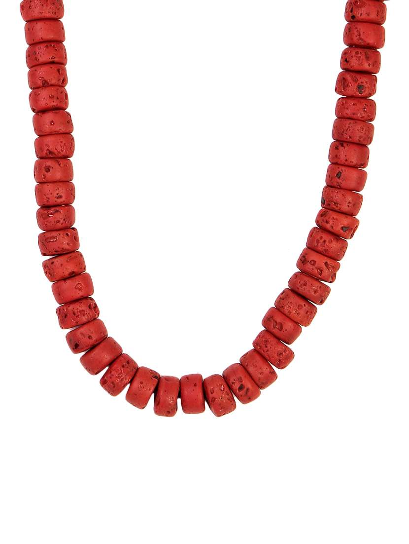  women ethnic daily wear designer beaded necklace - 16053578 -  Zoom Image - 0
