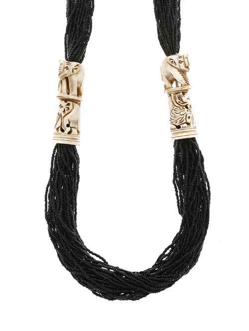  women ethnic daily wear designer beaded necklace - 16053583 -  Standard Image - 0
