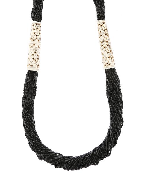 women ethnic daily wear designer beaded necklace - 16053586 - Standard Image - 0