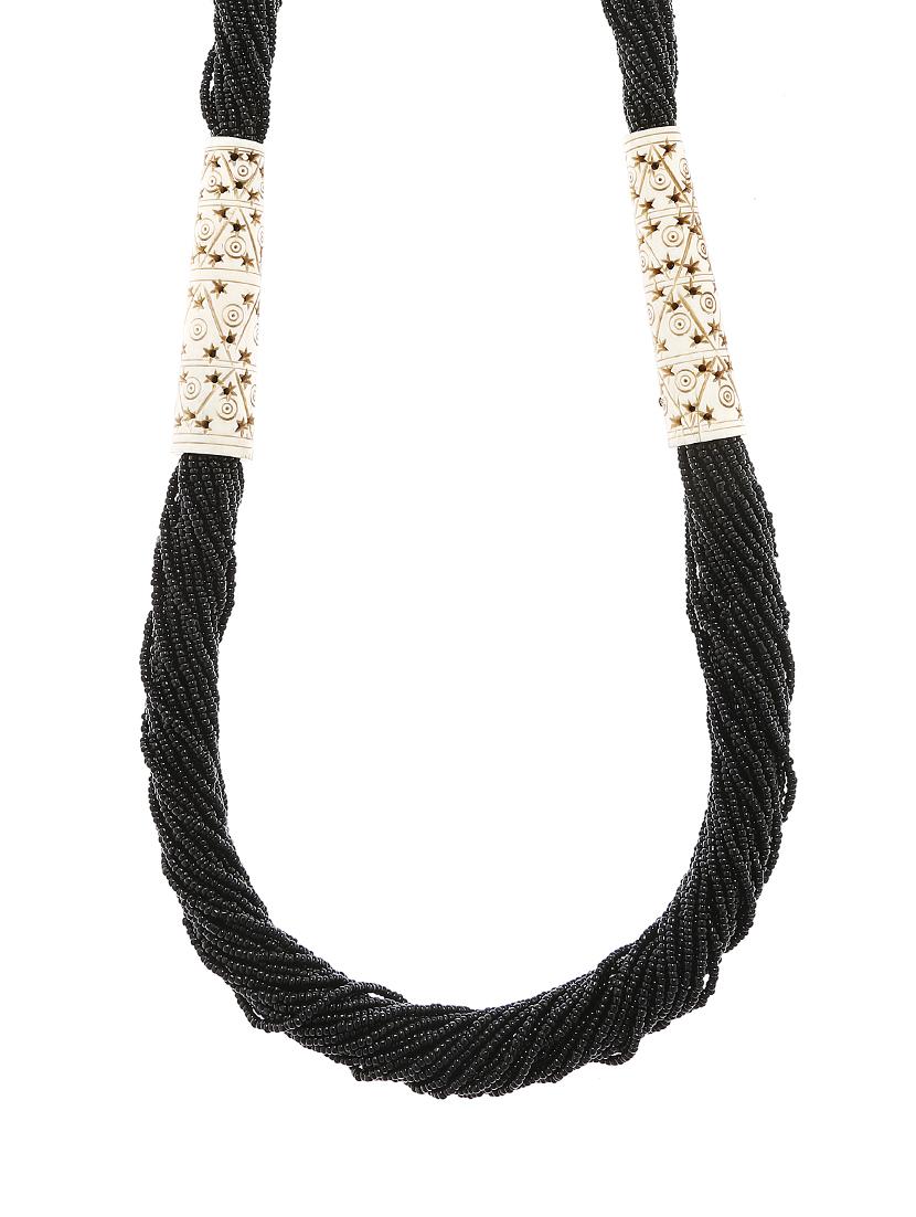 women ethnic daily wear designer beaded necklace - 16053586 - Zoom Image - 0