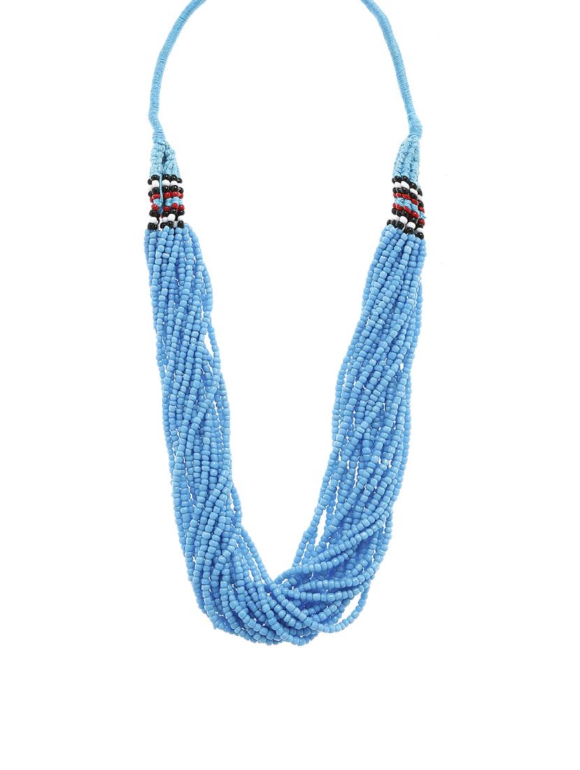 women ethnic daily wear designer beaded necklace - 16053588 - Zoom Image - 0