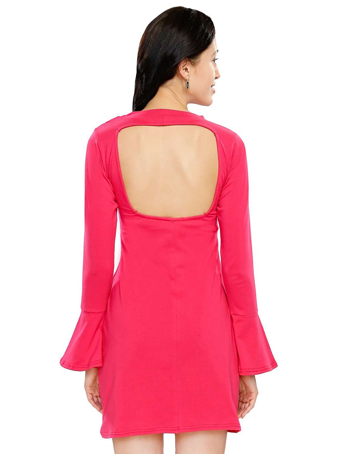 women's bodycon solid dress - 16056638 -  Standard Image - 2