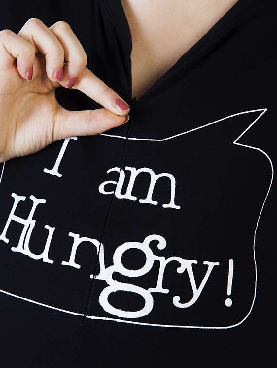 ruched seam graphic print tunic - 16059671 -  Standard Image - 2