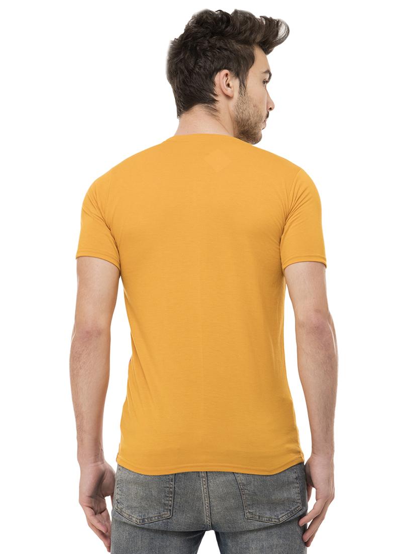 yellow color block tshirt - 16062603 - Standard Image - 2