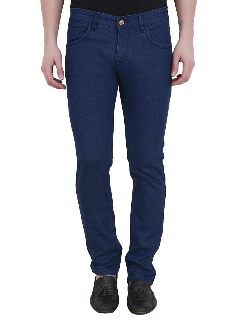 mens slim fit plain jeans